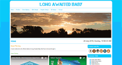 Desktop Screenshot of longawaitedbaby.com